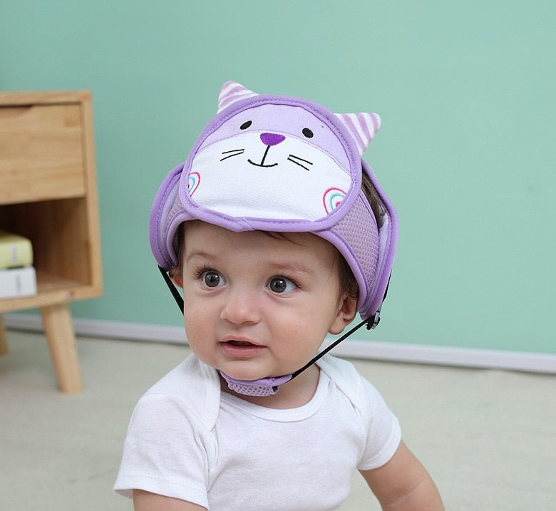Anti - fall Baby Helmet Baby Head Protector Head Protection Cap Baby Toddler Anti - collision Cap Child Safety Helmet KF599 - Nurse Spaghetti