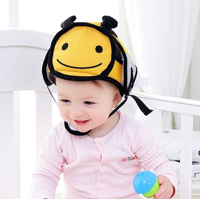 Anti - fall Baby Helmet Baby Head Protector Head Protection Cap Baby Toddler Anti - collision Cap Child Safety Helmet KF599 - Nurse Spaghetti