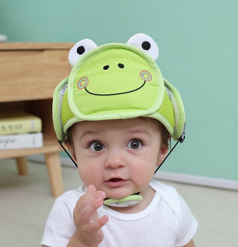 Anti - fall Baby Helmet Baby Head Protector Head Protection Cap Baby Toddler Anti - collision Cap Child Safety Helmet KF599 - Nurse Spaghetti