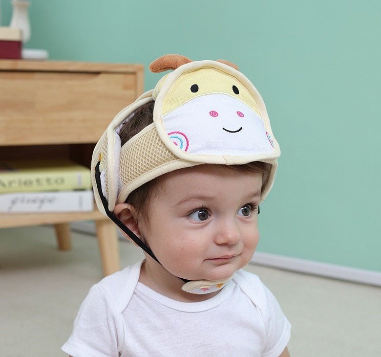 Anti - fall Baby Helmet Baby Head Protector Head Protection Cap Baby Toddler Anti - collision Cap Child Safety Helmet KF599 - Nurse Spaghetti