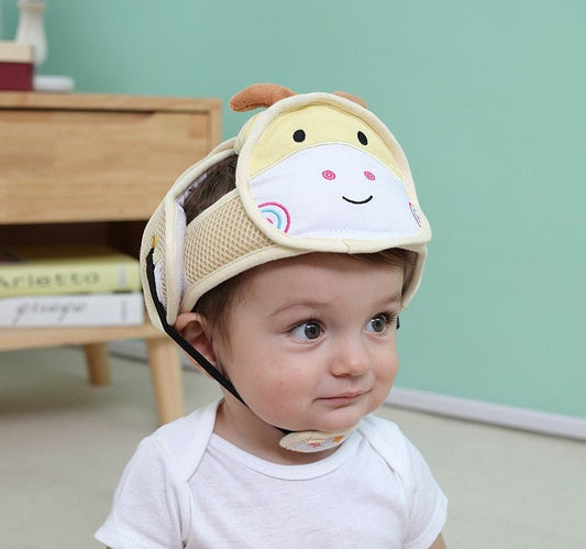 Anti - fall Baby Helmet Baby Head Protector Head Protection Cap Baby Toddler Anti - collision Cap Child Safety Helmet KF599 - Nurse Spaghetti