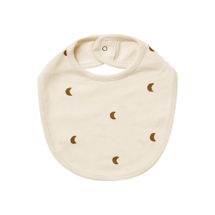 Baby Printed Pattern Covered Button Design Pure Cotton Bibs - Nurse Spaghetti