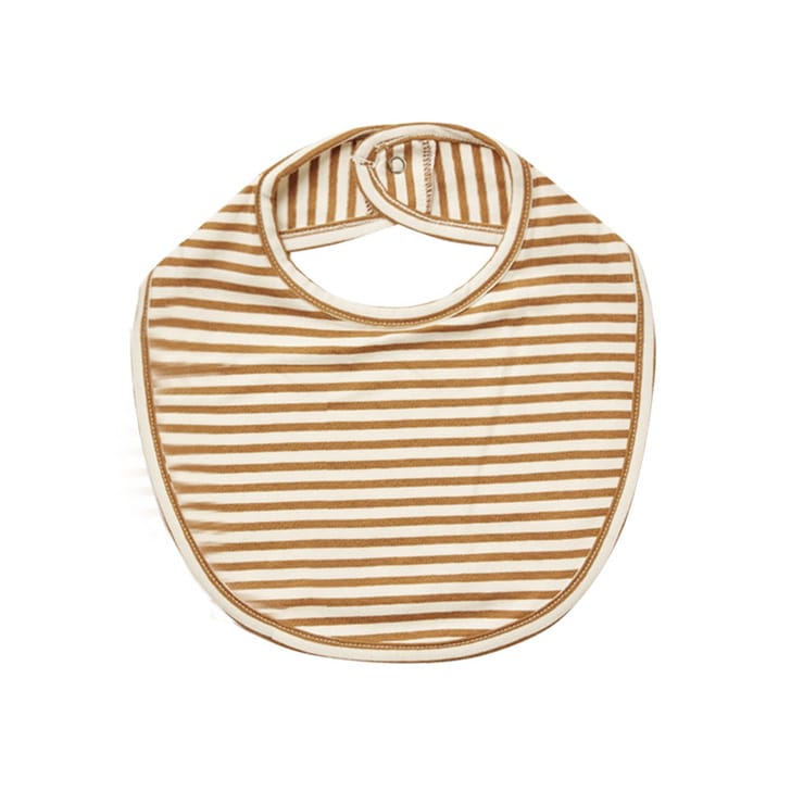 Baby Printed Pattern Covered Button Design Pure Cotton Bibs - Nurse Spaghetti