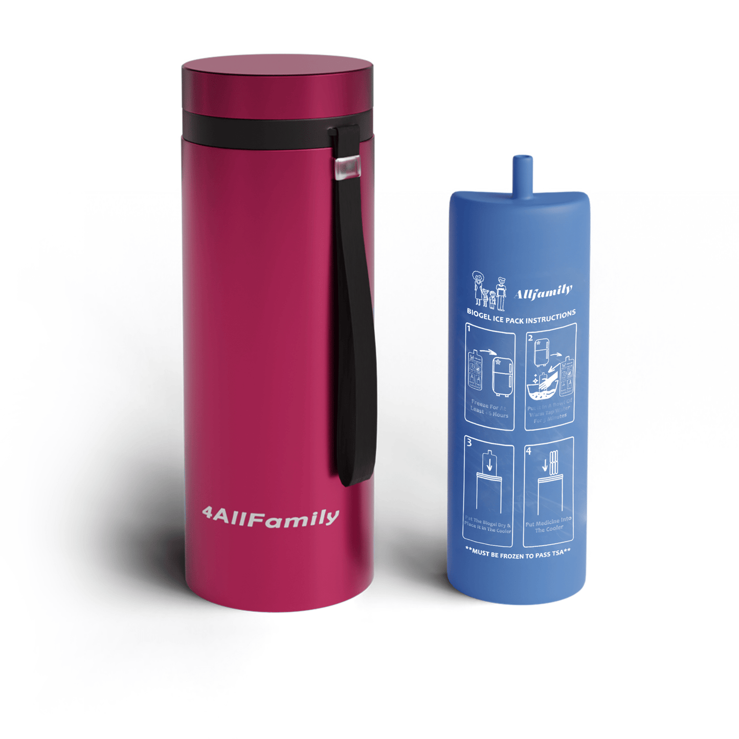 Portable Cooling Case for Insulin & Medications - Nurse Spaghetti