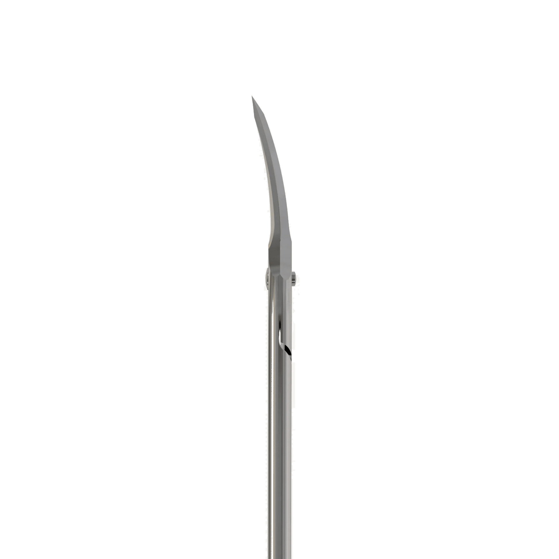 Professional Cuticle Scissors "Asymmetric" UNIQ 30 TYPE 4 - SQ - 30/4 - STALEKS - Nurse Spaghetti