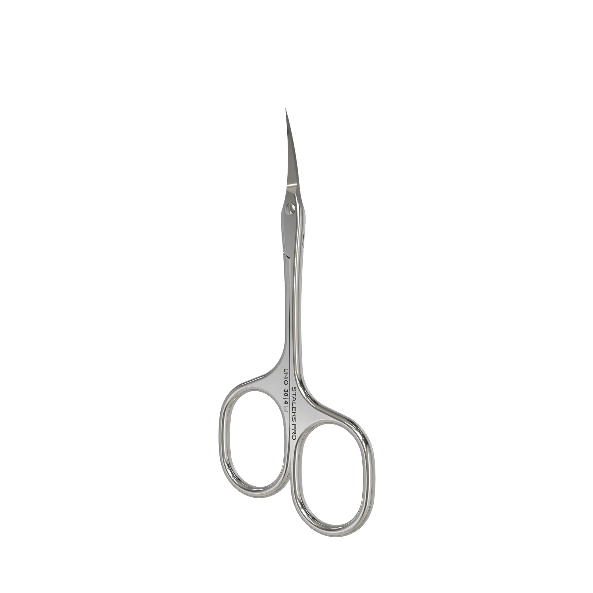 Professional Cuticle Scissors "Asymmetric" UNIQ 30 TYPE 4 - SQ - 30/4 - STALEKS - Nurse Spaghetti