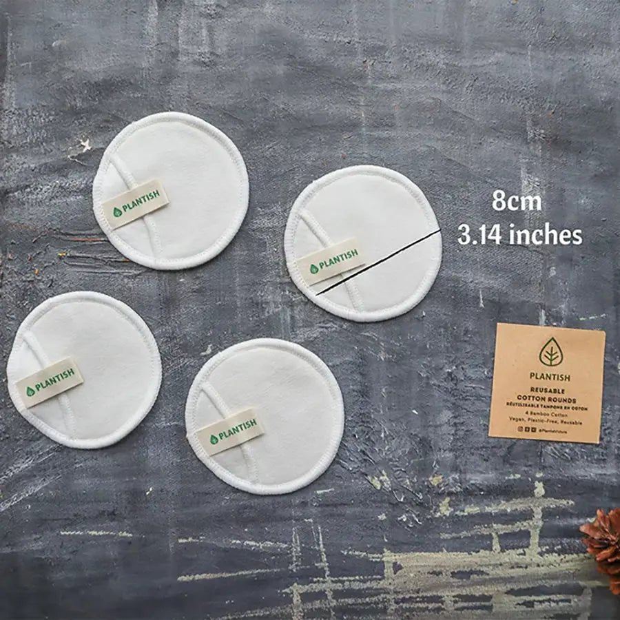 Reusable Cotton Rounds - 100% Cotton - Nurse Spaghetti