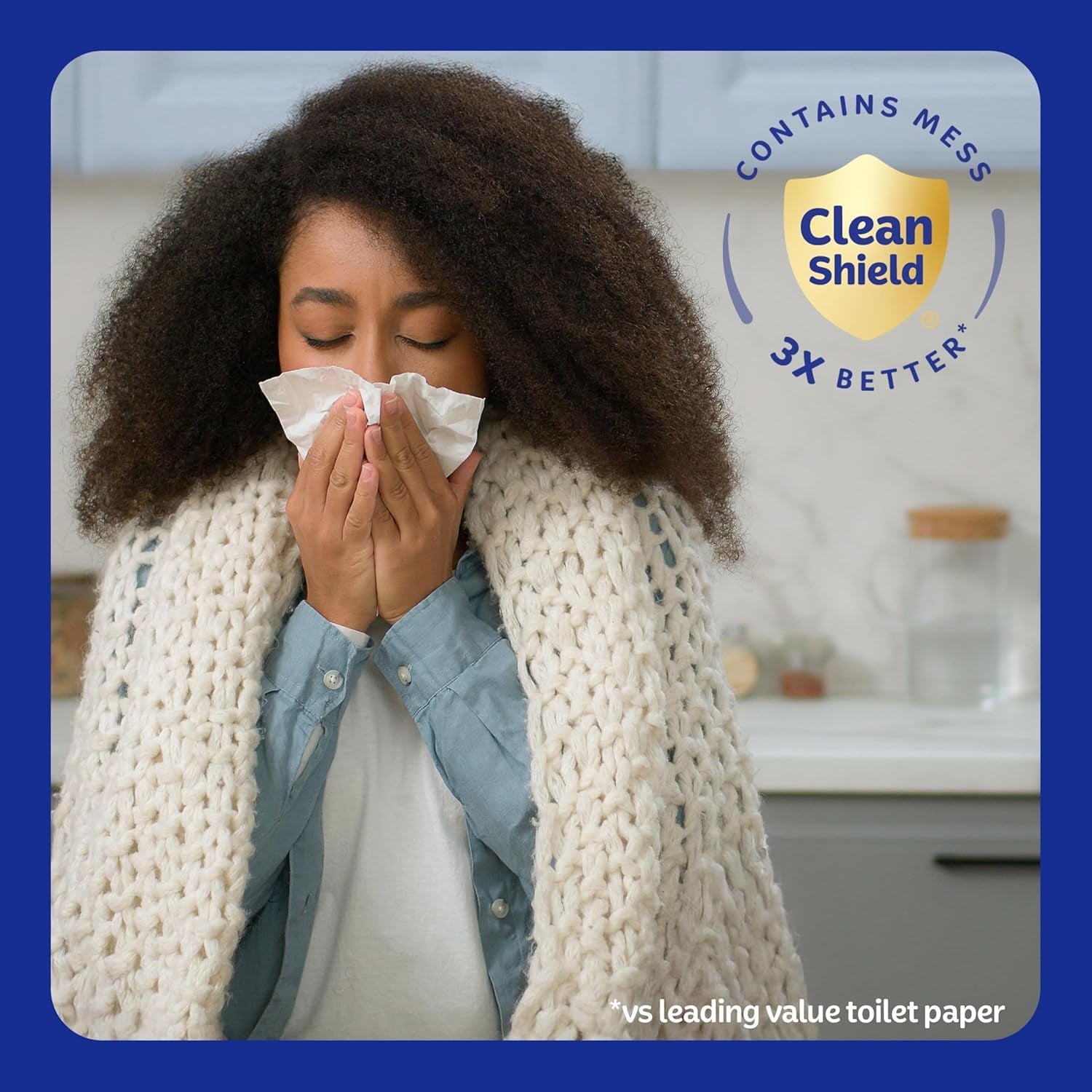 Ultra Soft Facial Tissues, 8 Cube Boxes, 80 Tissues per Box, 3 - Ply, Packaging May Vary - Nurse Spaghetti